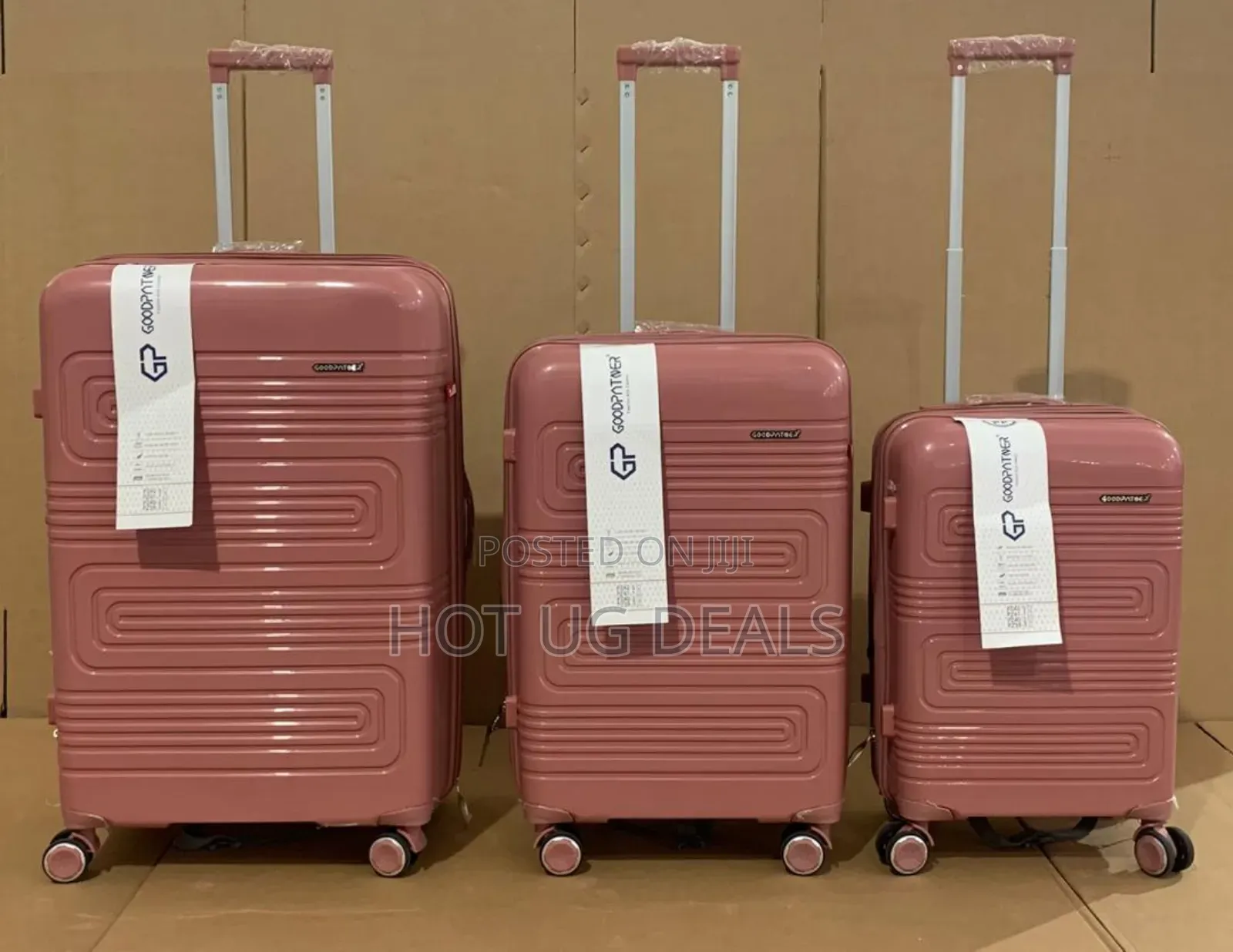 Big Size  Rubber Travel Waterproof Suitcase - Multicolor