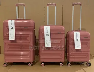 Big Size  Rubber Travel Waterproof Suitcase - Multicolor