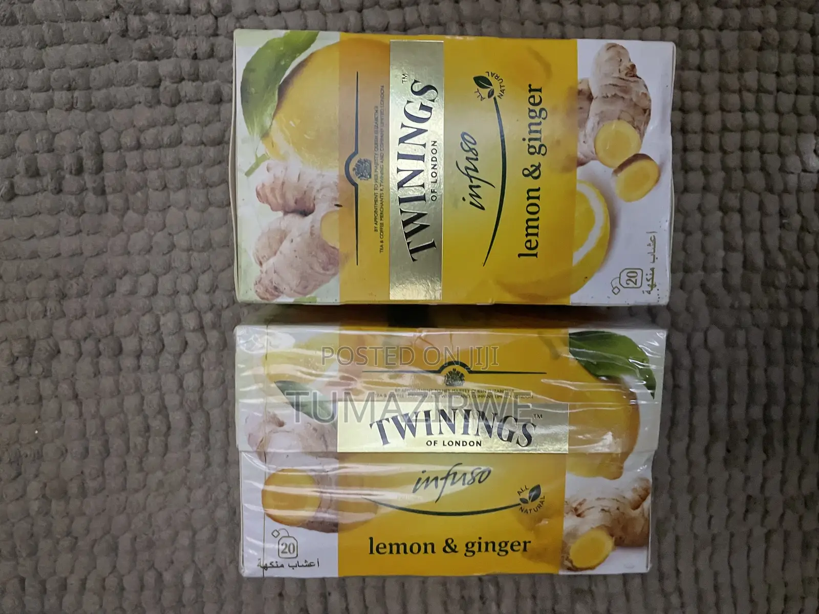 Original Uk Lemon Ginger Tea Twinnings