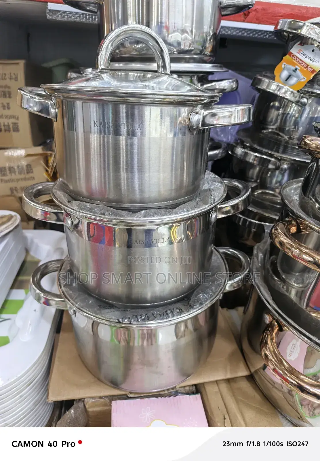Stainless Serving Dishes 3pcs