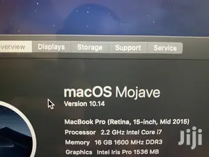 Laptop Apple MacBook Pro 16GB Intel Core i7 SSD 500GB