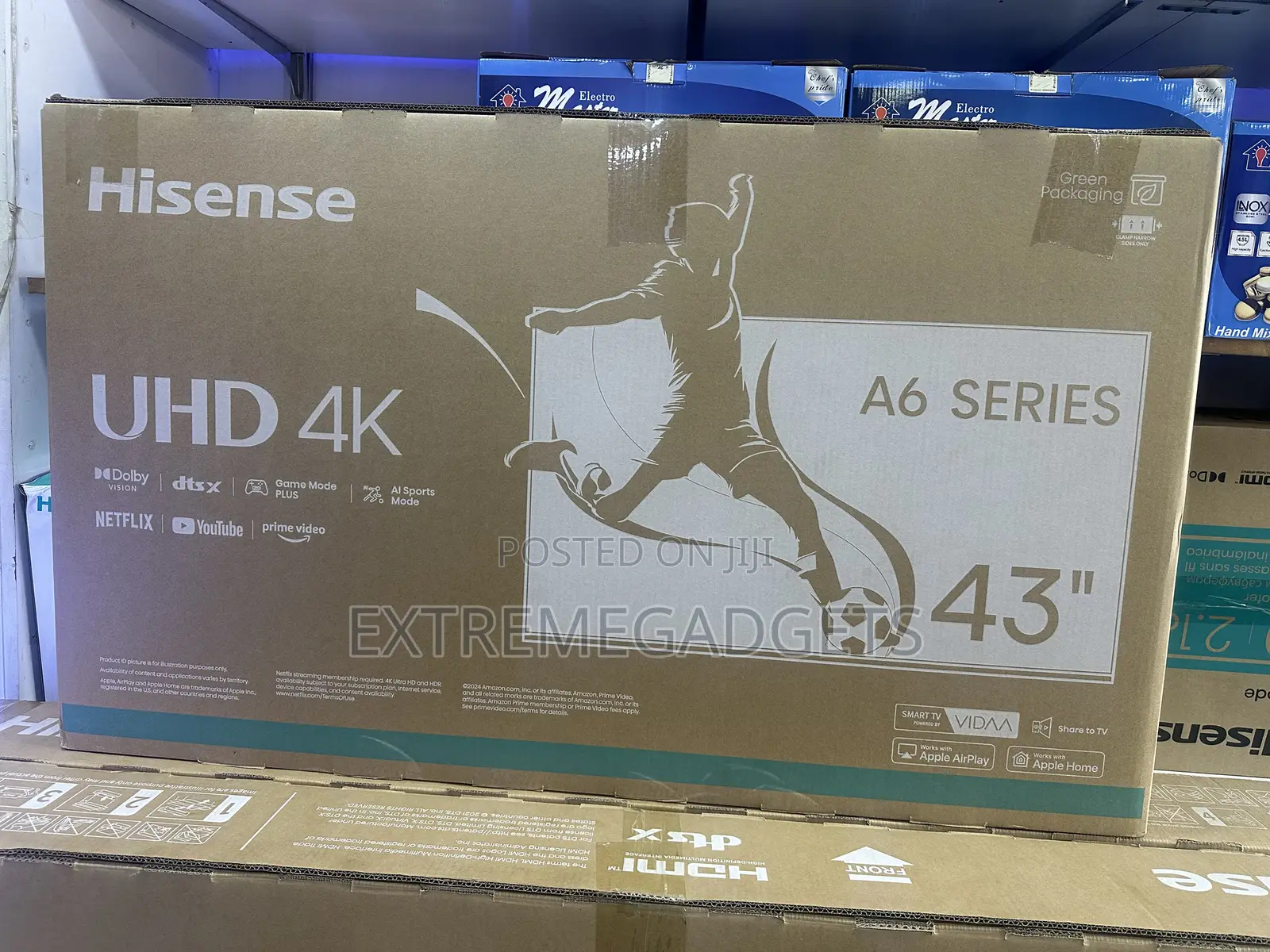 43” Uhd Hisense Model A6