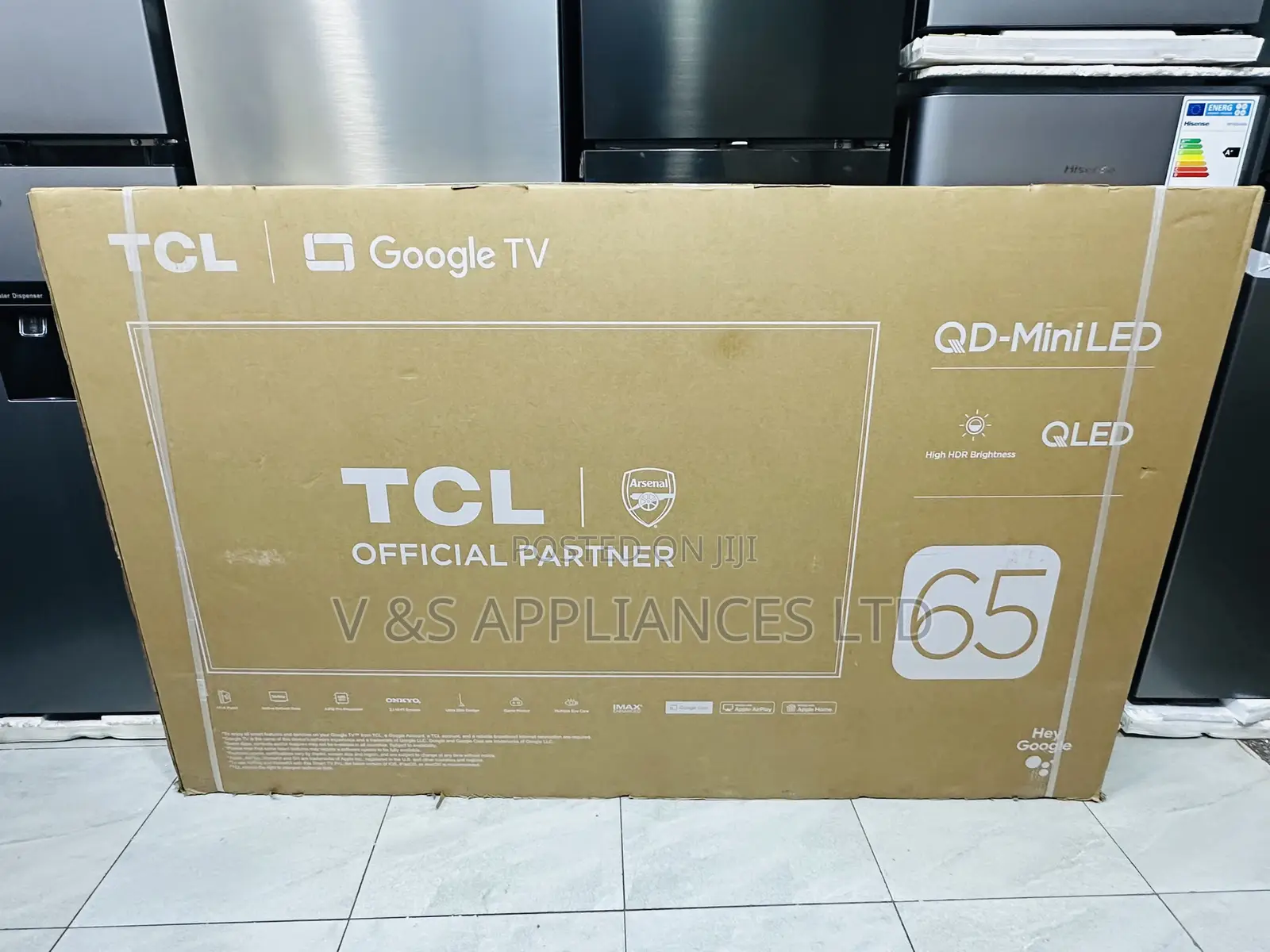 65 TCL Qd-Miniled Qled Android Tv