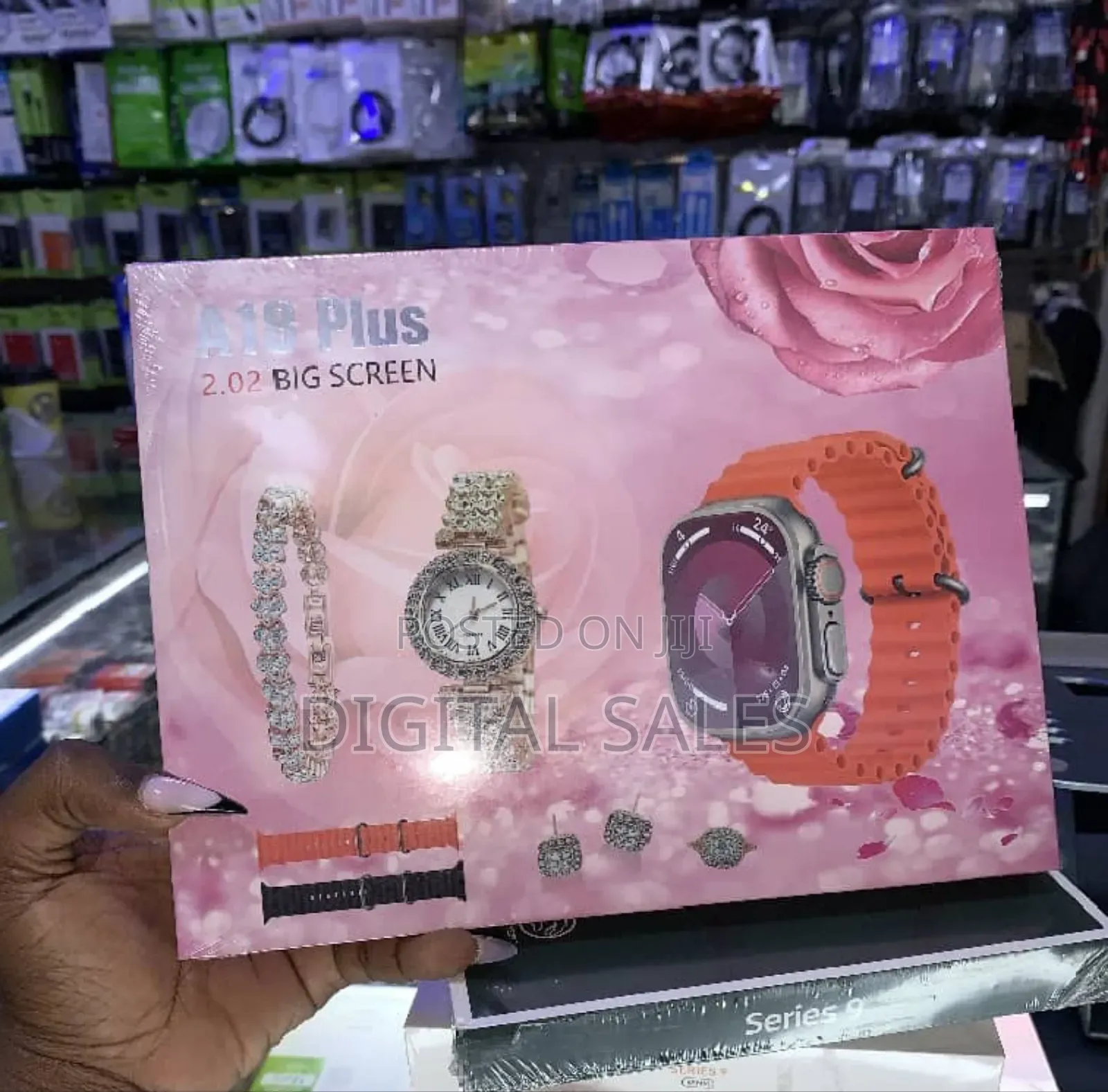 A18 Plus Big Screen Smart Watch