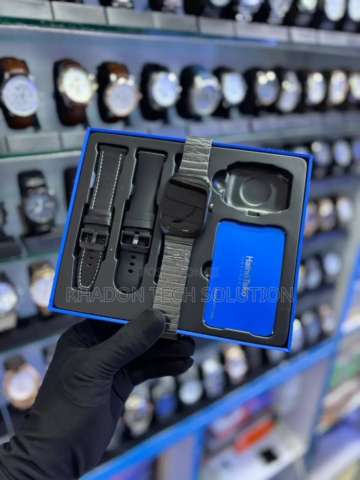 Haino Teko German Made Smart Watch With Full Screen Display