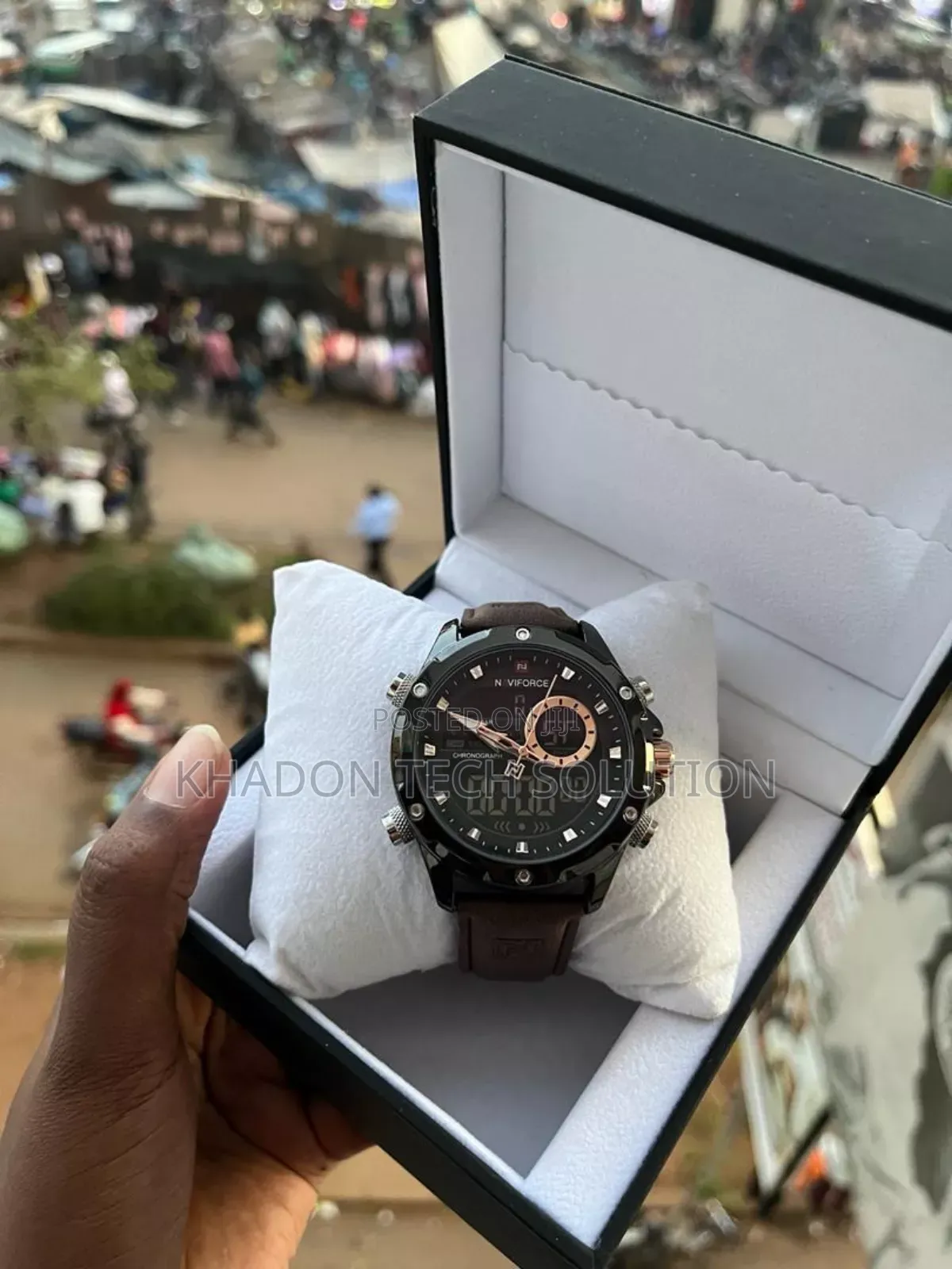 Naviforce Watch the Best Mans Choice Leather Watch