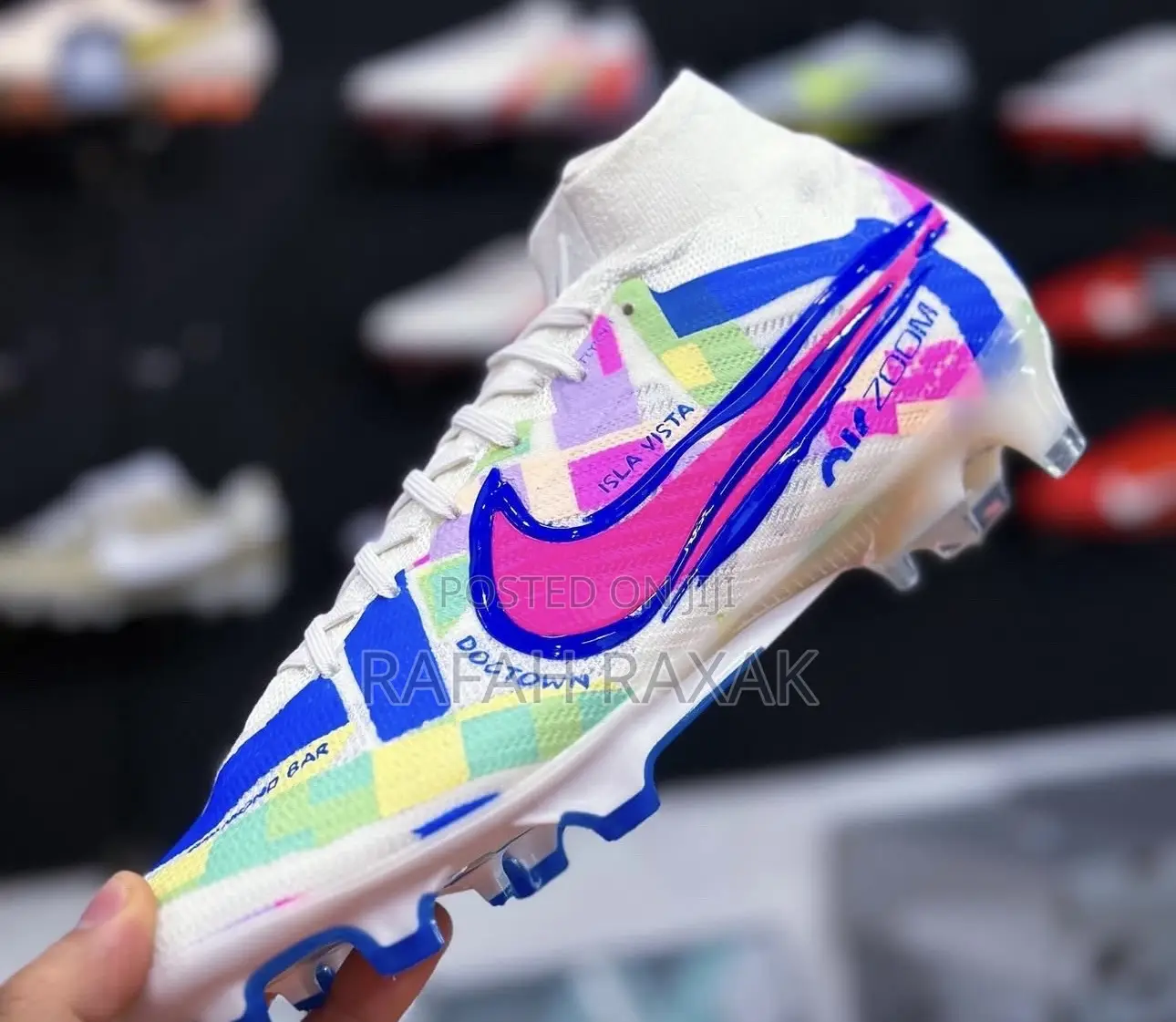 New Multi Color Nike Zoom Mercurial Superfly 9 Soccer Cleats