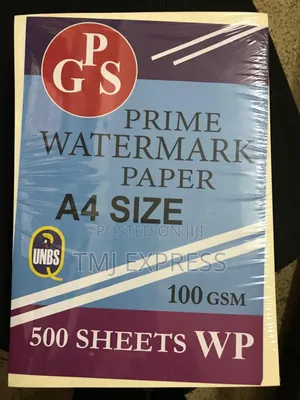 Executive Water Mark Letter Head Papers, A4,Per Box of 5 RMS