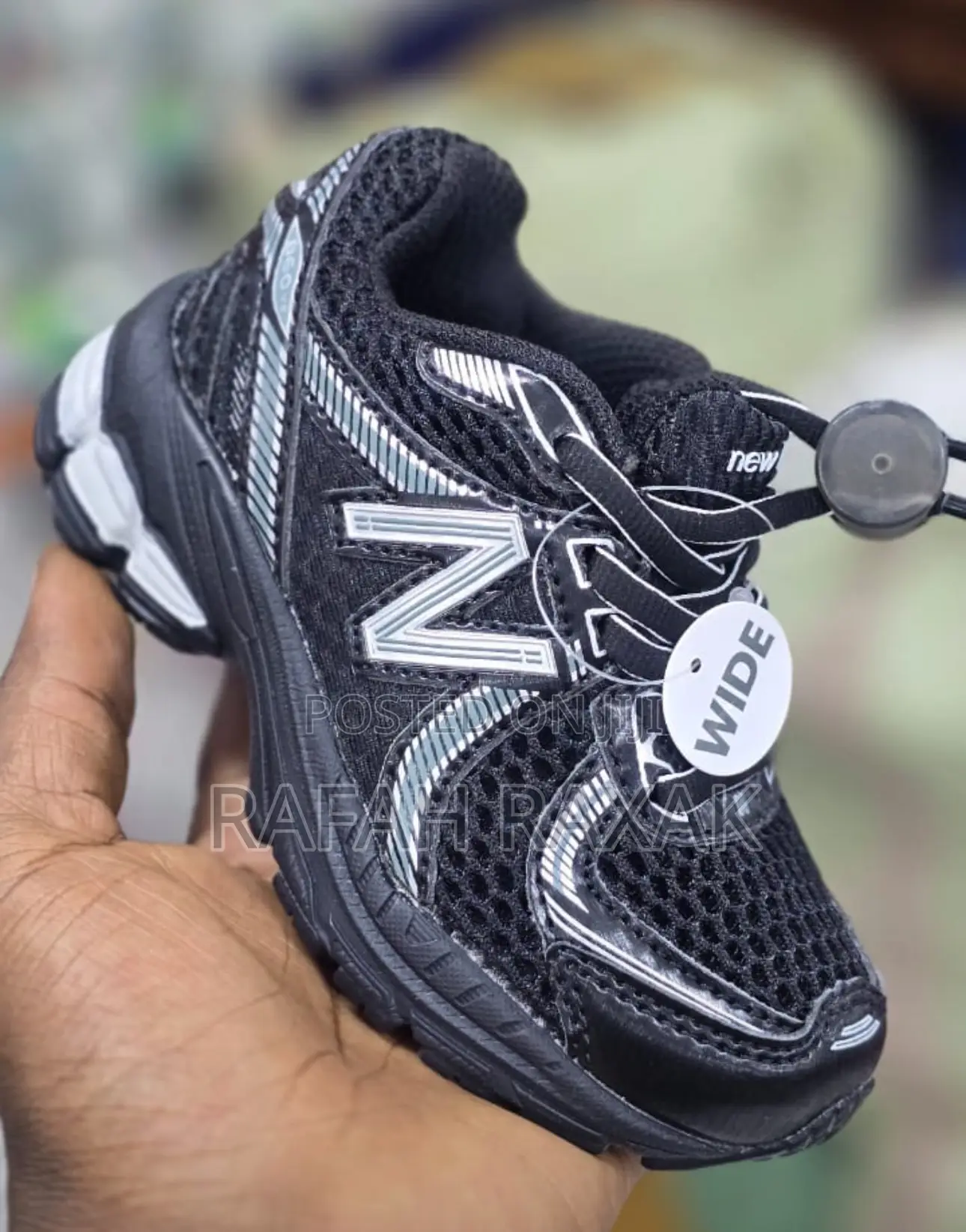 Original Kid’S New Balance 860 Black Children’S Sneakers