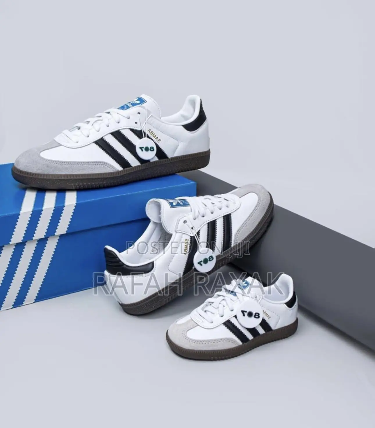 Adidas Samba Og White Core Black For Kids,Women And Men