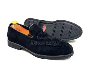 Original Men’S Super Classic Luxury Black Suede Loafers