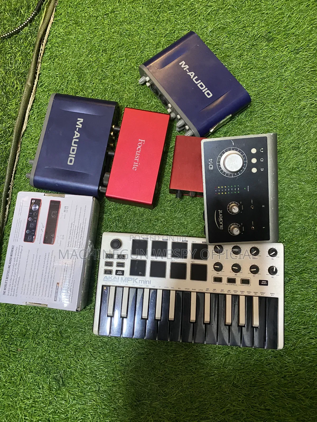 Studio Sound Card Audio Interfacesfocuslite Scalet 2i2