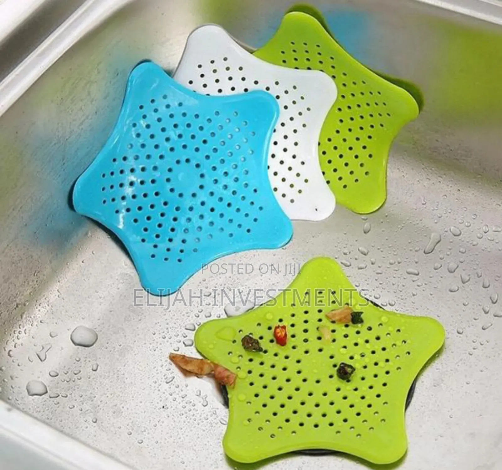 4pcs Silicon Drainers