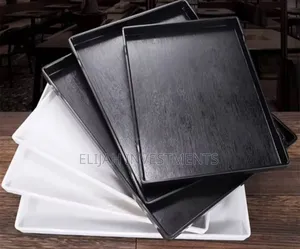 Melamine 3pcs Rectangular Food Trays