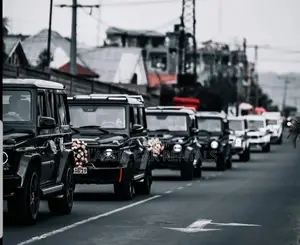 Mercedes Benzes Cross Country G Wagons For Hire