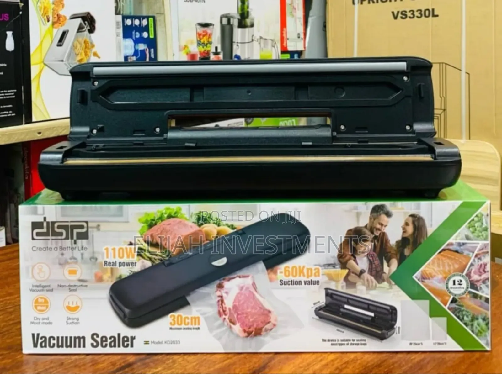 DSP Heavy Duty High Suction Power Vacuum Sealer