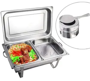 Double Compartment Chafing Dishes By