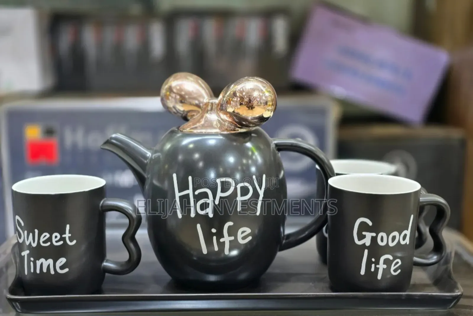 6pcs Modern Tea Cup Set
