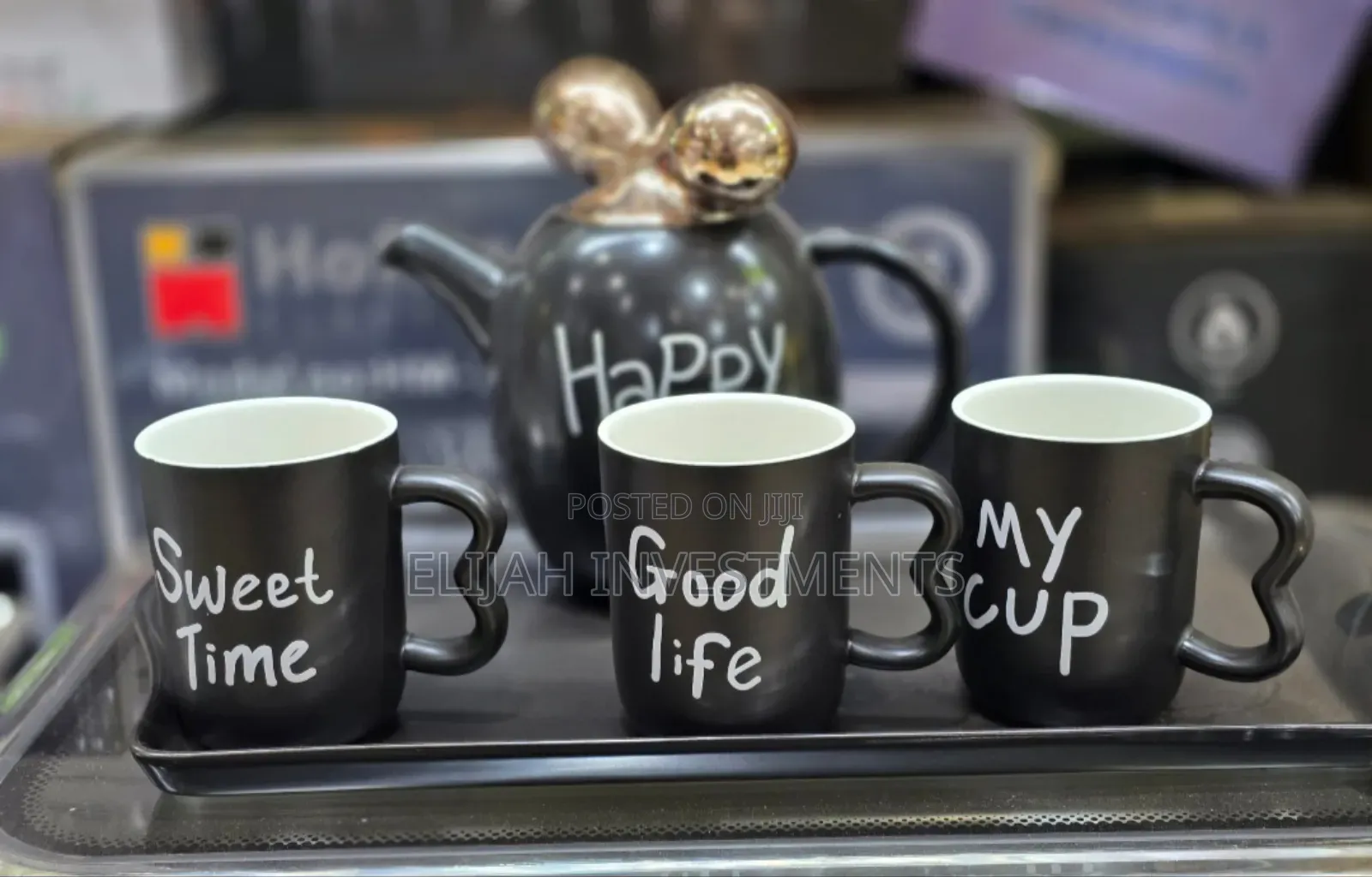 6pcs Modern Tea Cup Set