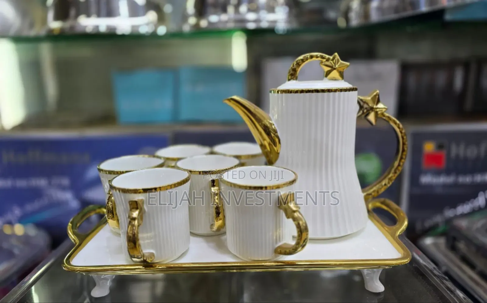 6pcs Star Design Tea Set