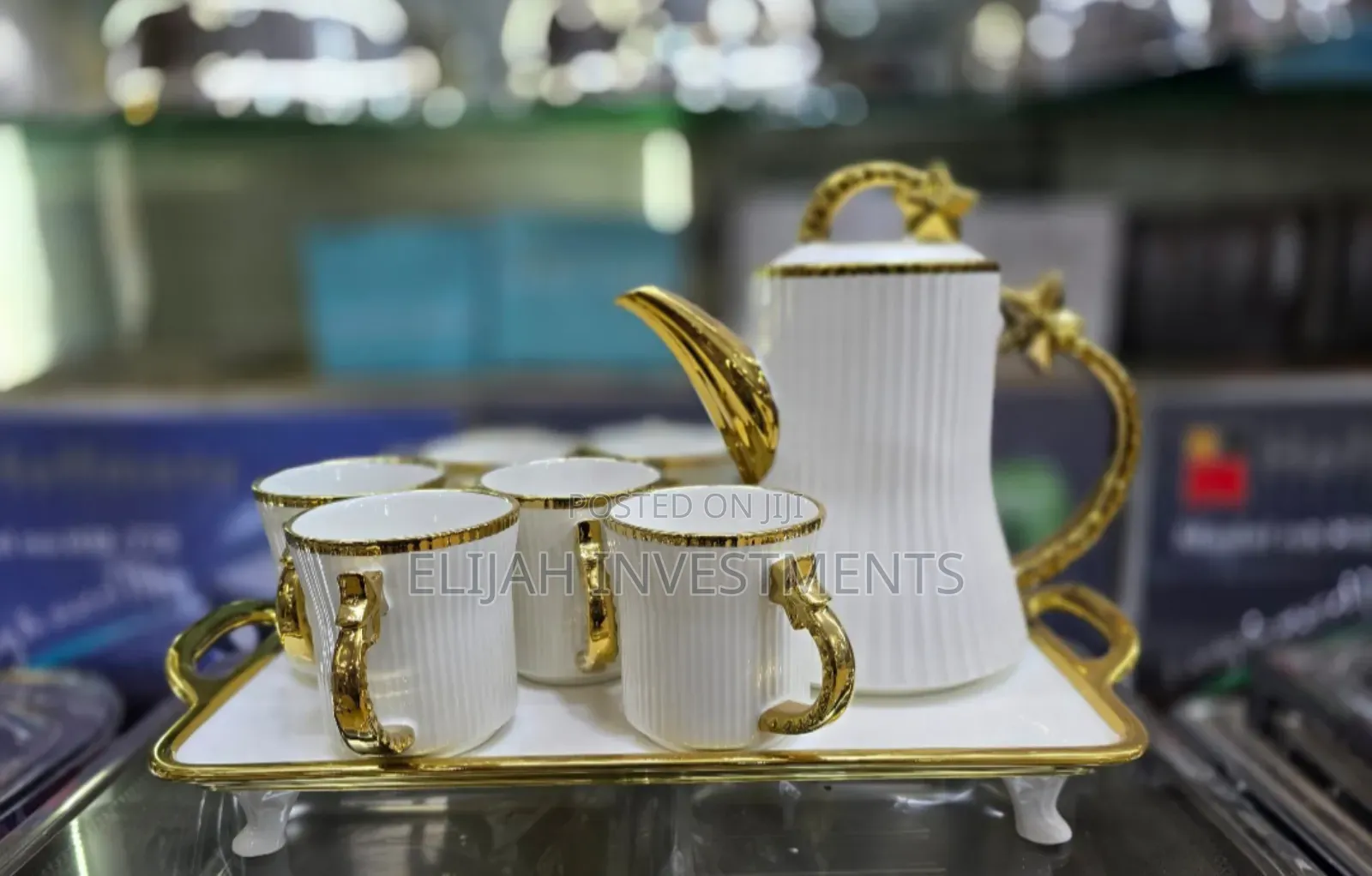 6pcs Star Design Tea Set