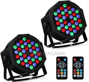 Photo - Led Multi-Functional Flat Par Light
