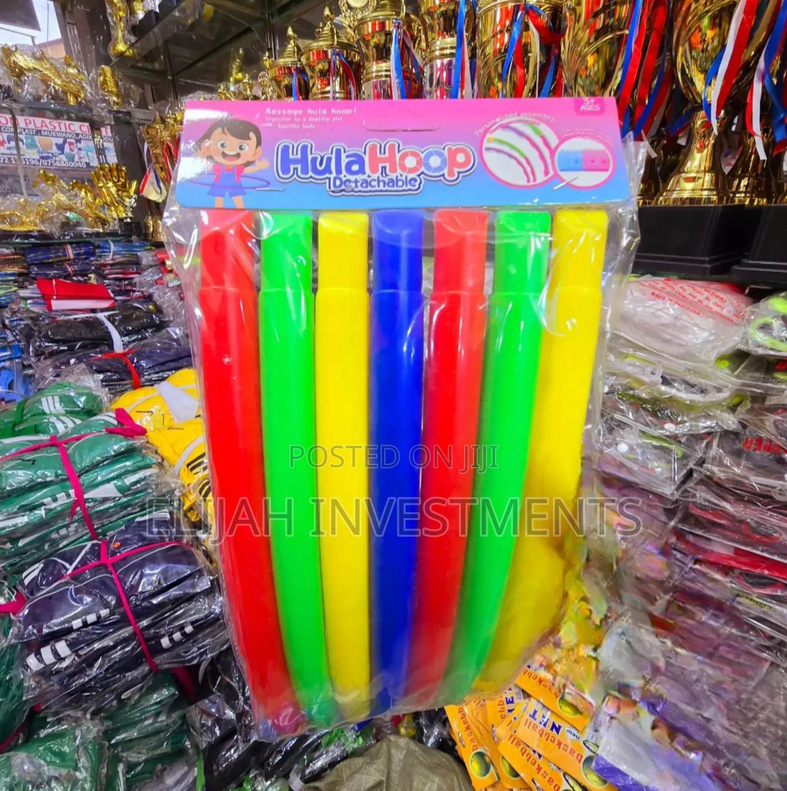 7pcs Detachable Adjustable Hula Hoop