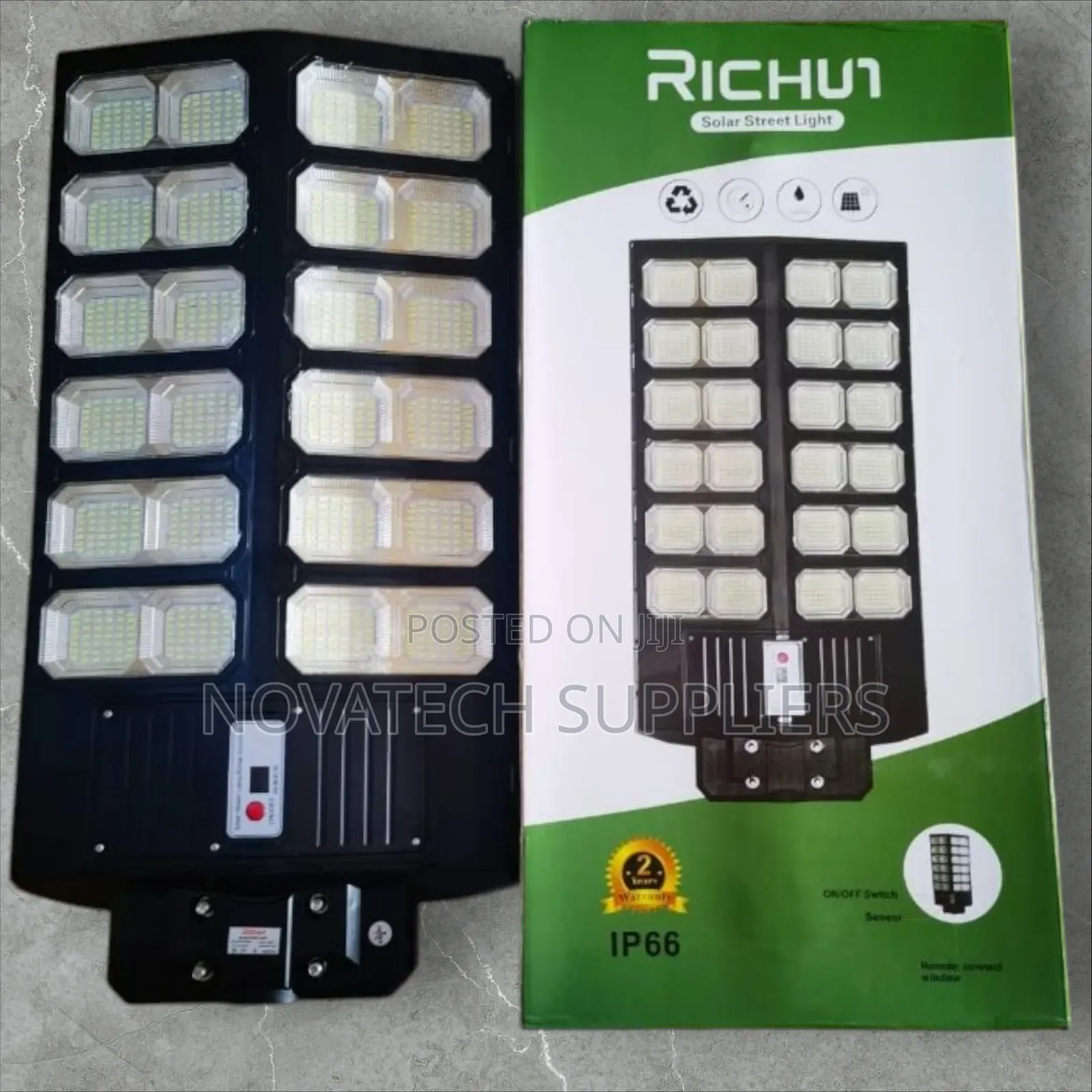 2400w Richur Solar Power Street Lights Kun