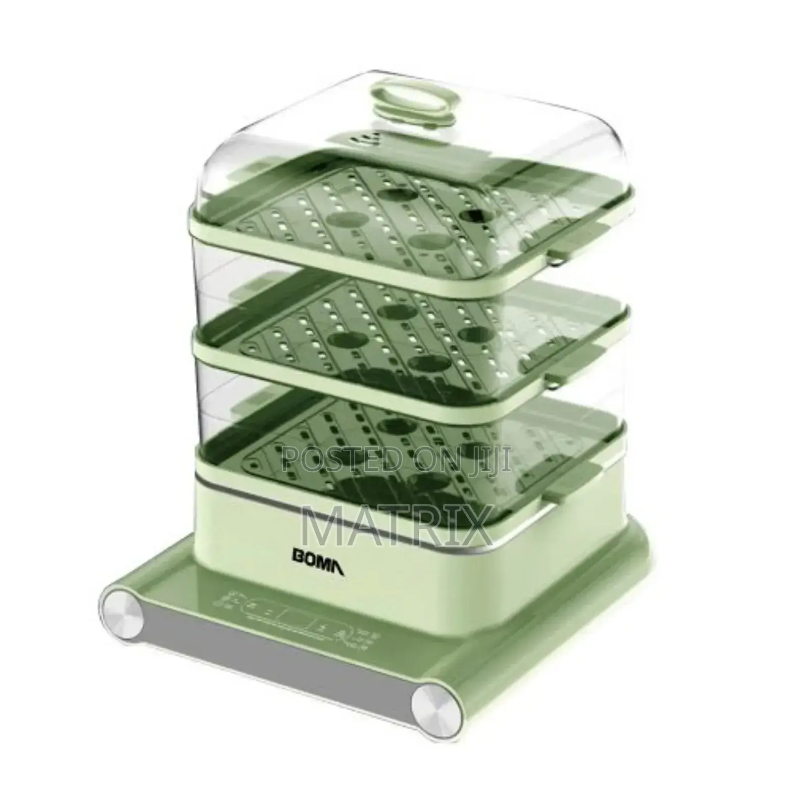 Boma 3 Tier Electric Food Cooking Steamer Pot With Display