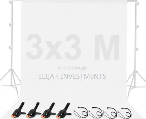 3m by 3m White Screen