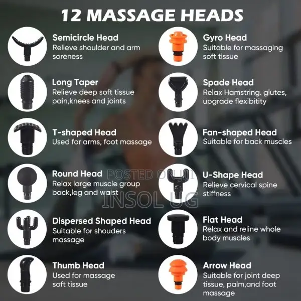Digital Massage Gun Heavy Duty