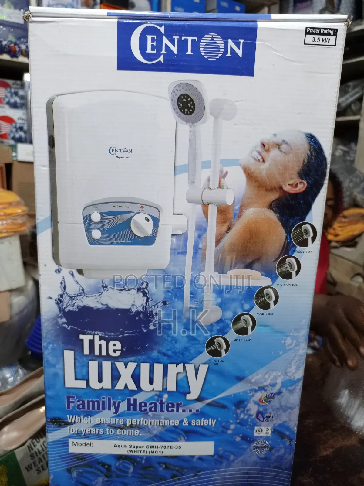 Centon Aqua Super Cwh-707e Instant Water Heater
