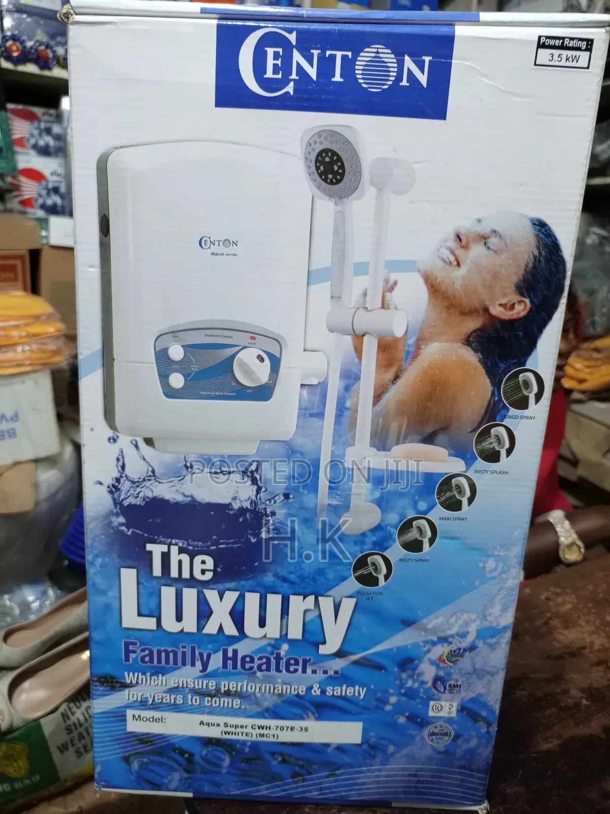 Centon Aqua Super Cwh-707e Instant Water Heater