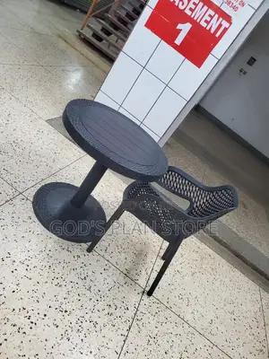 Reading Table Plastic and Plastic Chair