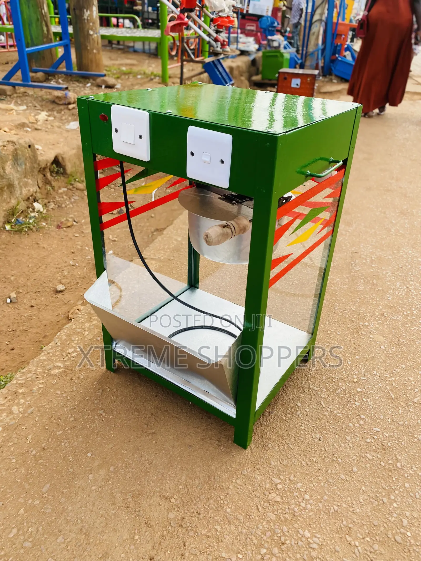 Powerful Machine / Green / Popcorn Machine / June