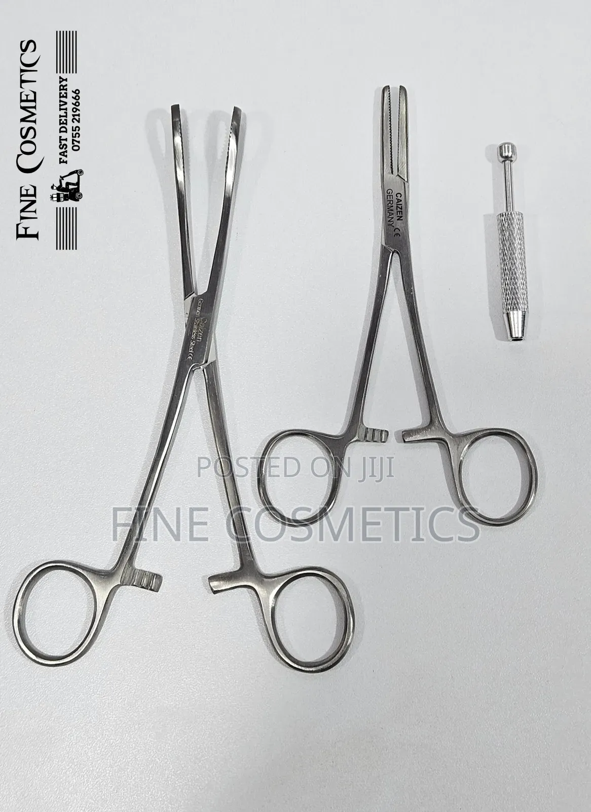 3pieces Body Piercing Tools Clamp Forcep Ball Grabber Pickup