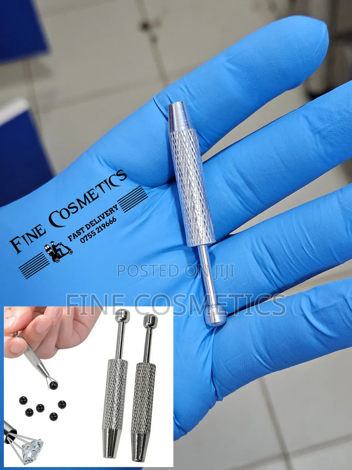 3pieces Body Piercing Tools Clamp Forcep Ball Grabber Pickup