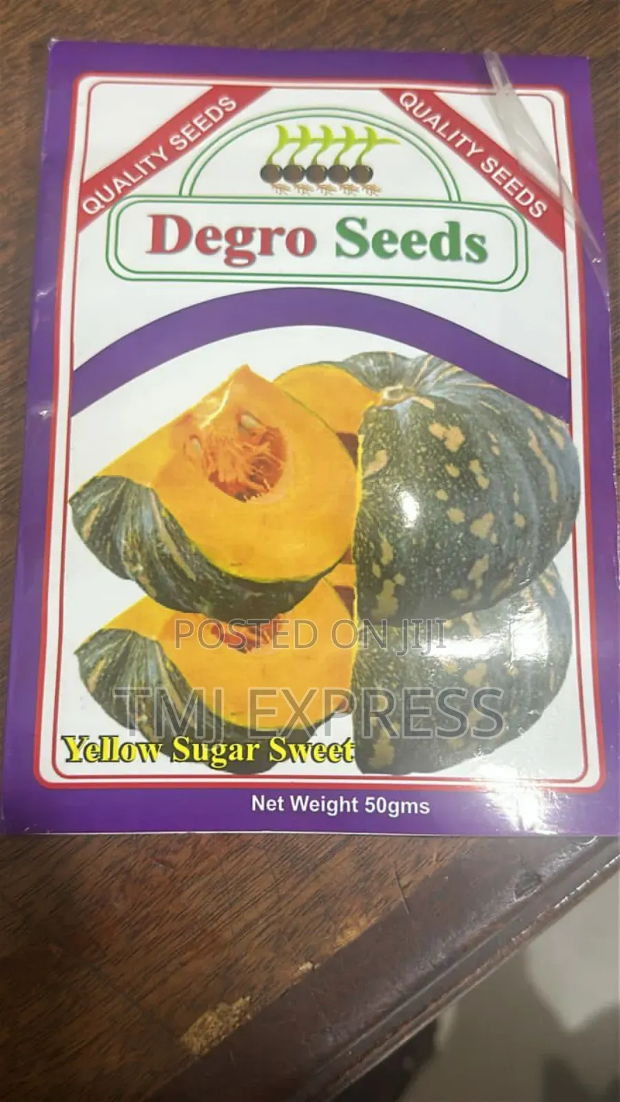 Yellow Sugar Sweet Pumpkin Seeds 50 GSM at 15000 ,100g at 30,000