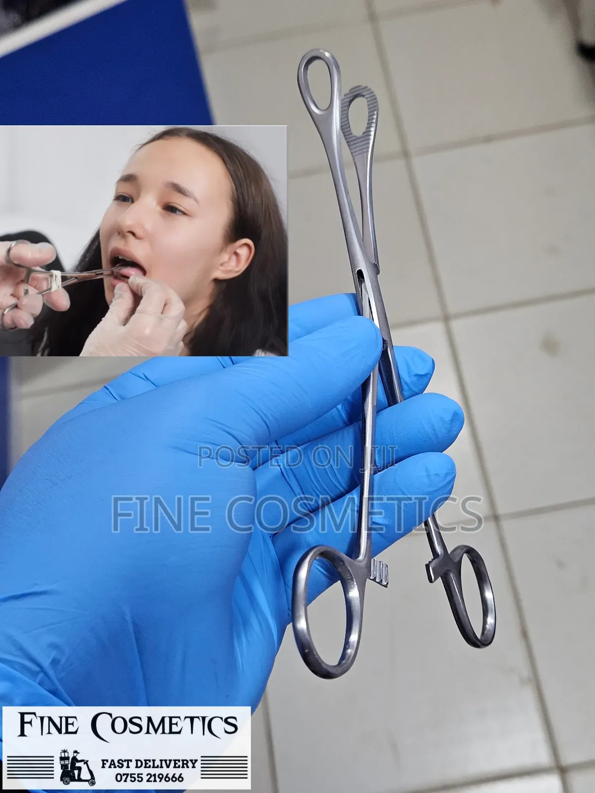 3pieces Body Piercing Tools Clamp Forcep Ball Grabber Pickup