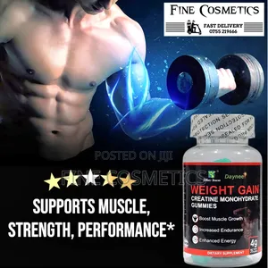 Weight Gain Gummies | Unisex Creatine Muscle Mass Building.