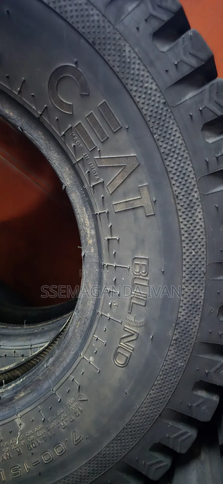 700r15 Used Original Ceat Miles Tyres