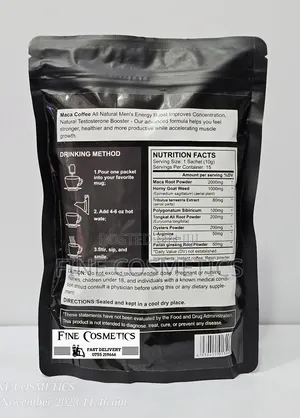 Original Maca Root Coffee Manpower Sex/Energy Booster Stamina Last Tea