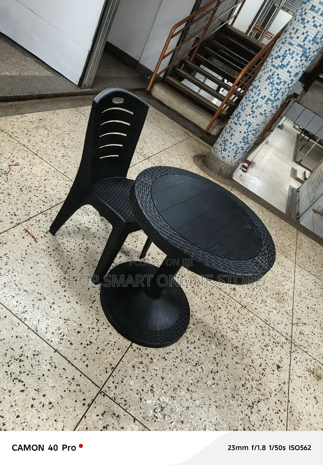 Dining Plastic Table and a Chair