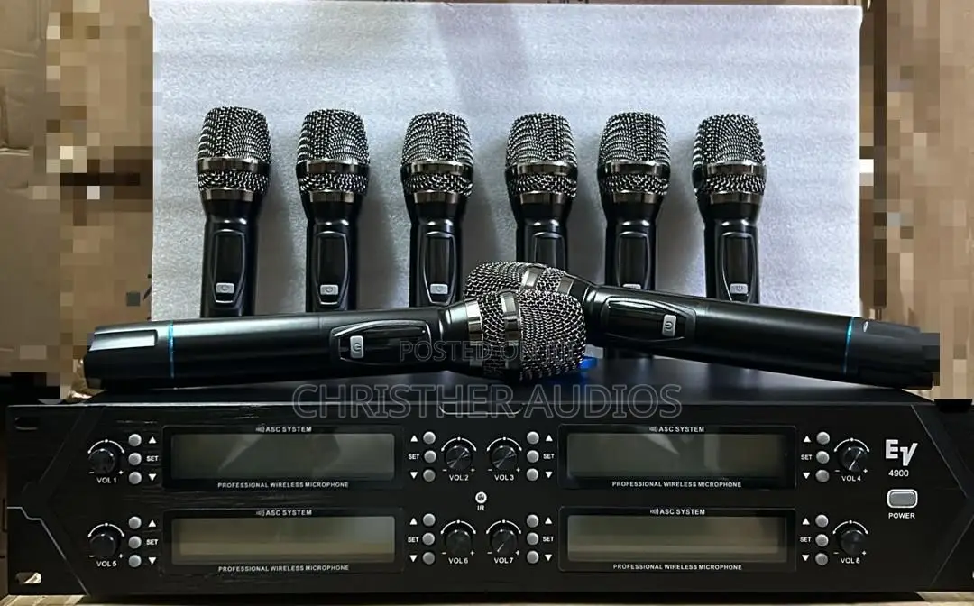 8pcs Wireless Microphone