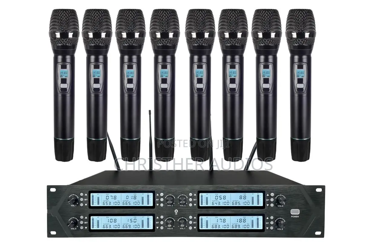 8pcs Wireless Microphone