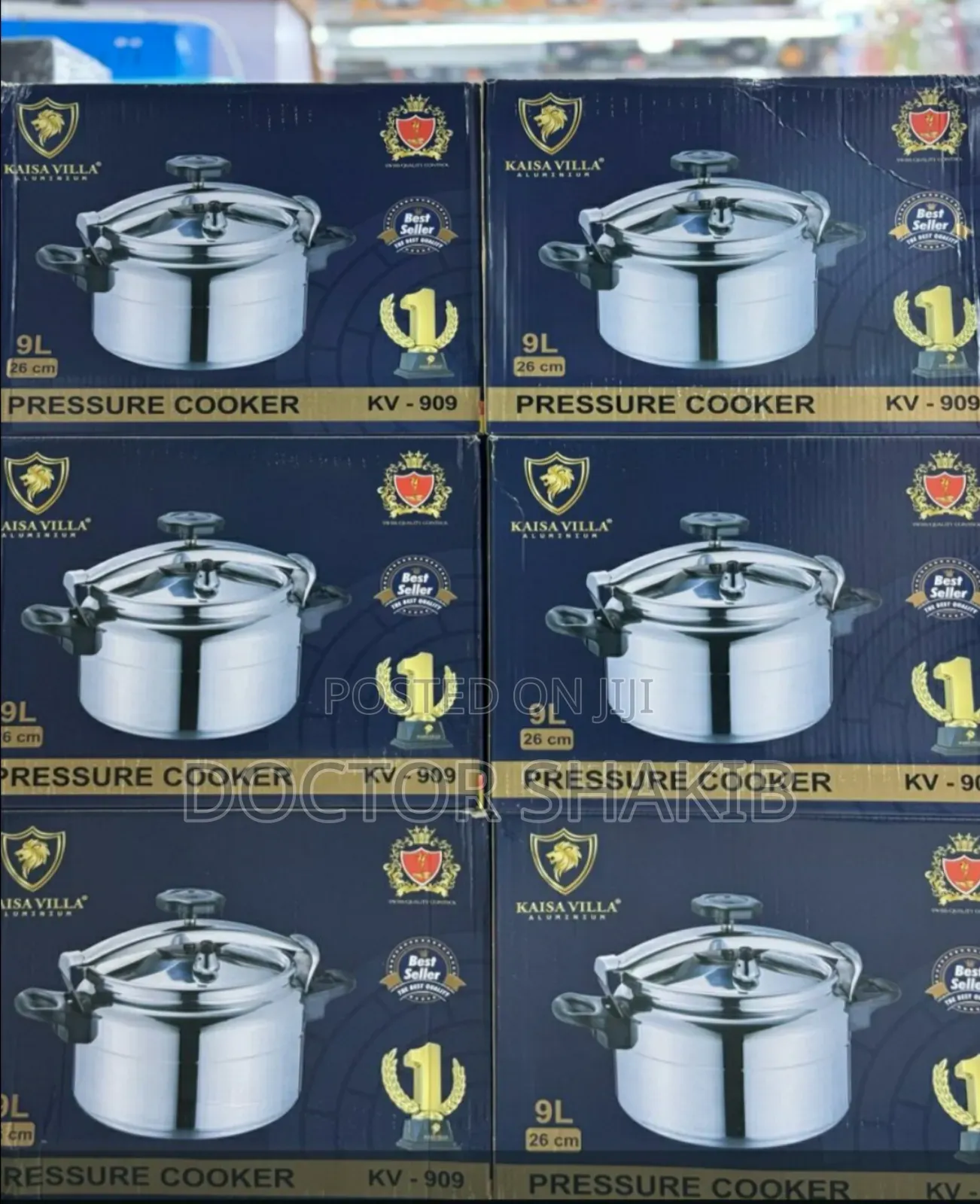 Brand New Kaisa Villa 9litres Pressure Cooker