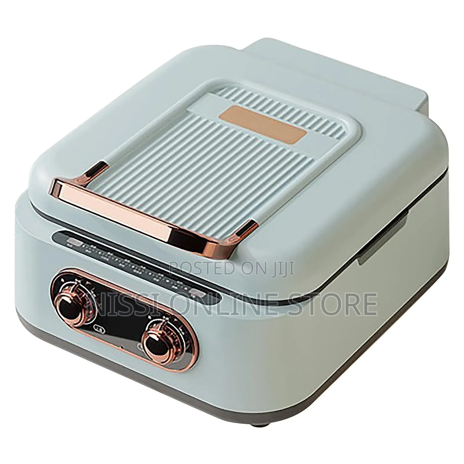 Smokeless Indoor Grill With Double Frying Plate
