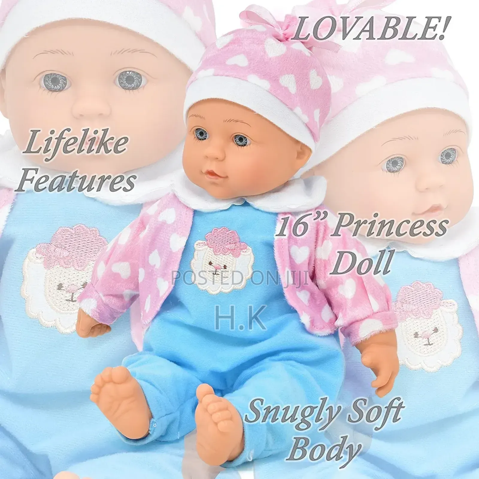 Toy Doll Stroller Set