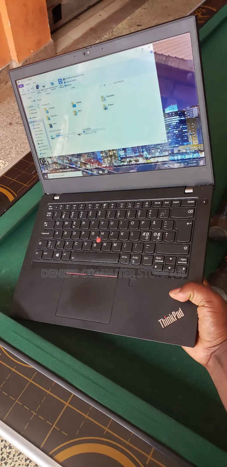 Laptop Lenovo L14 G1 8GB Intel Core I5 SSD 256GB