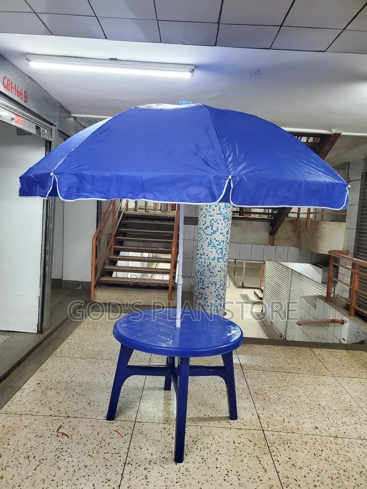 Bar Umbrella and Table Set